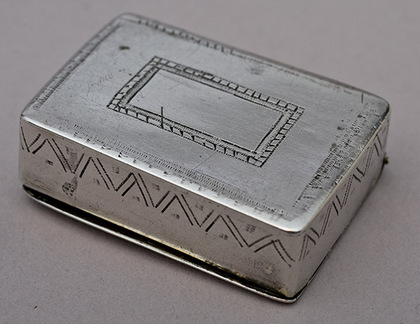 Cape Silver Snuffbox